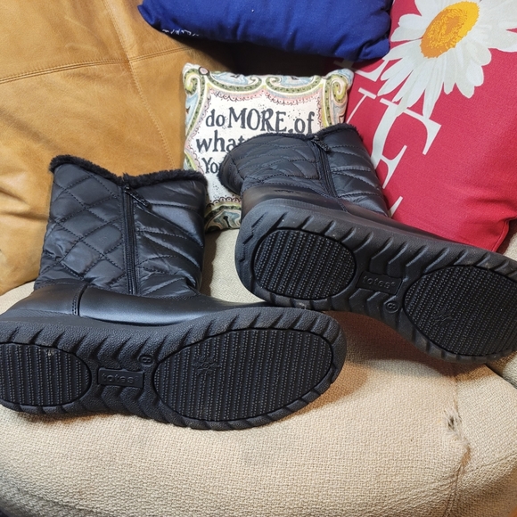 Totes Joni DK Weather Boots in Black - Picture 10 of 10